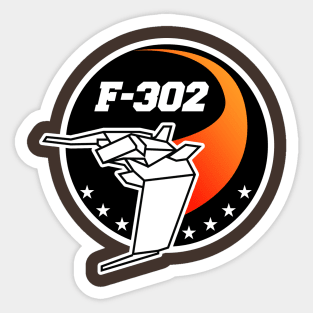 F-302 Interceptor Mission Patch Sticker